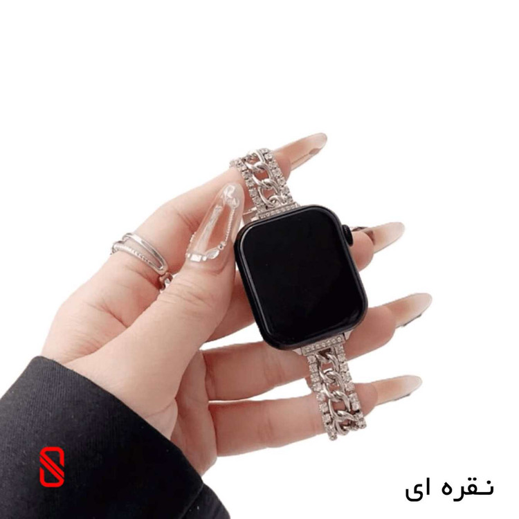 بند اپل واچ دیاموند Cartier کارتیر 2025 (GN589)