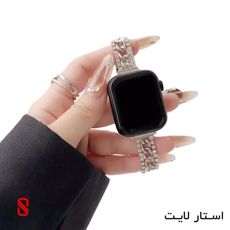 بند اپل واچ دیاموند Cartier کارتیر 2025 (GN589)