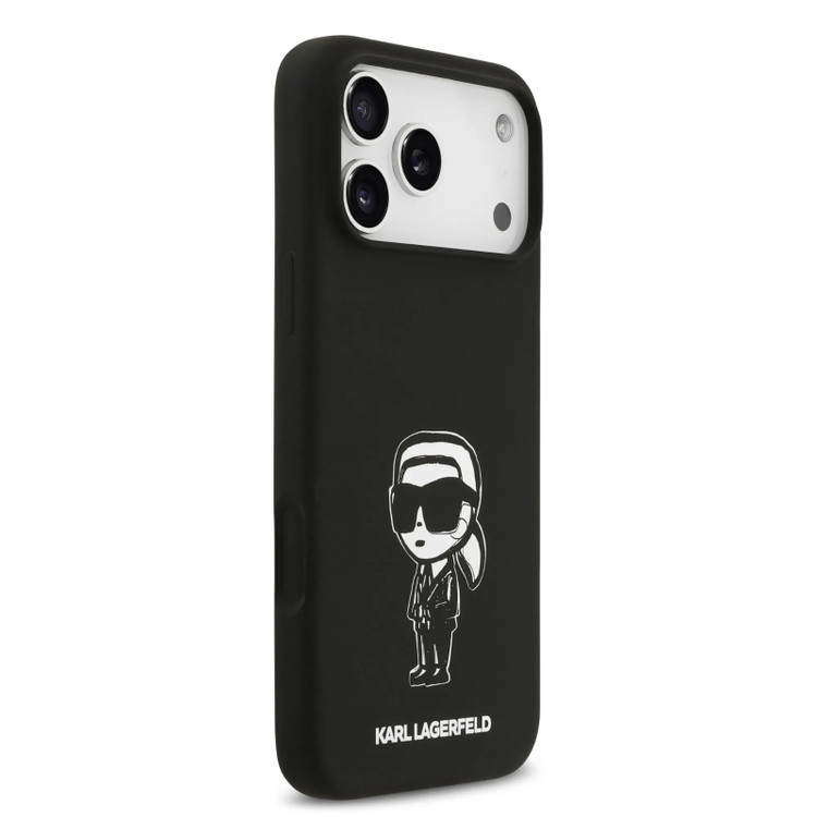 قاب کارل لاگرفلد Karl Lagerfeld تکی کوچک Iphone سری 17 (GN594)