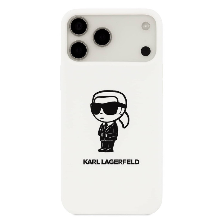 قاب کارل لاگرفلد Karl Lagerfeld تکی کوچک Iphone سری 17 (GN594)