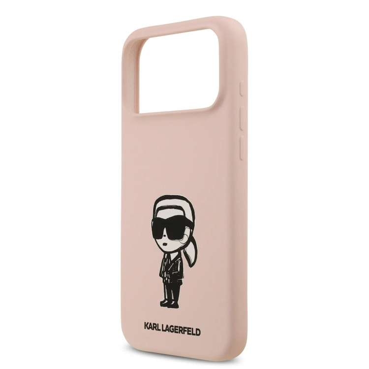 قاب کارل لاگرفلد Karl Lagerfeld تکی کوچک Iphone سری 17 (GN594)