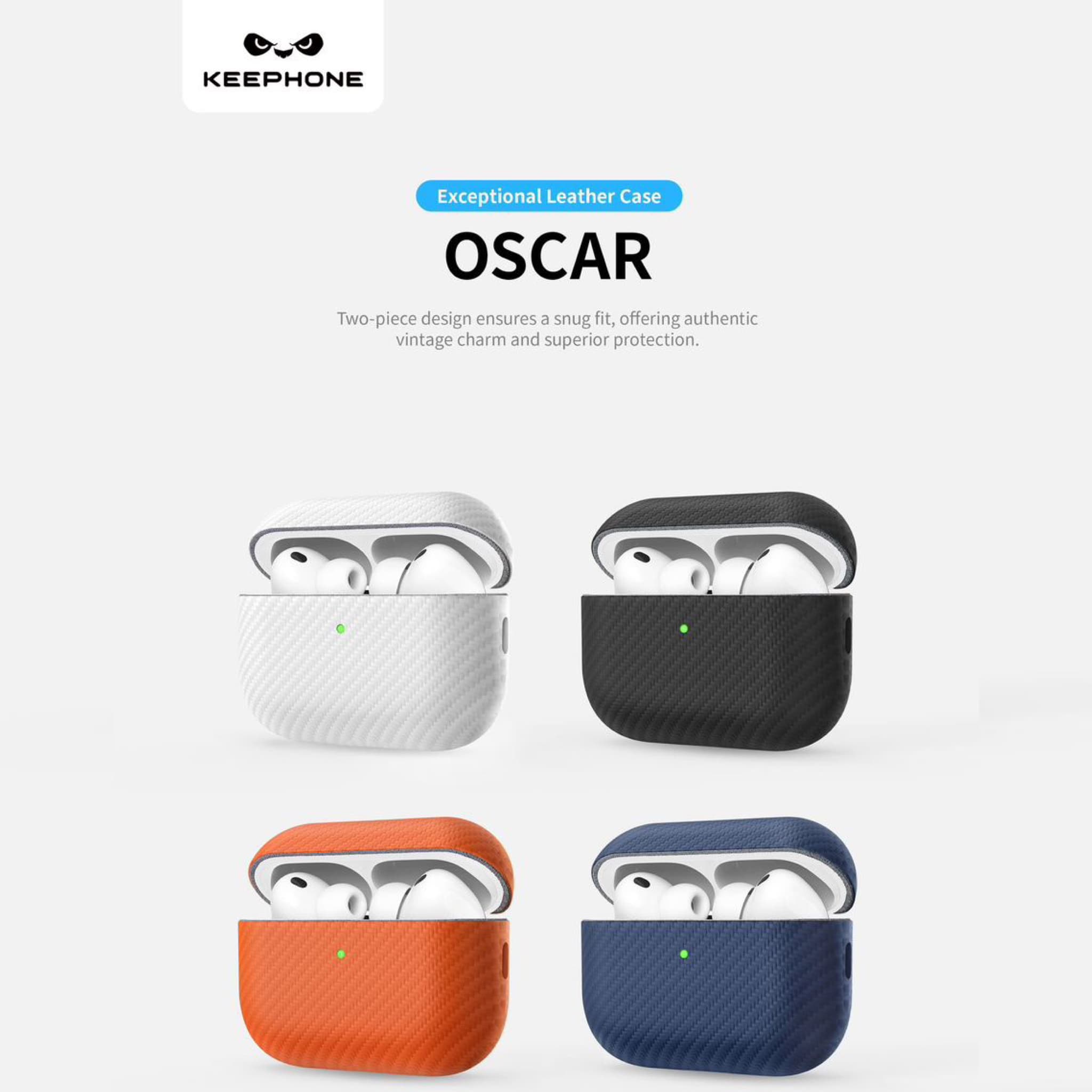 کاور ایرپاد کی فون Keephone Oscar Airpod Cover (GN595)