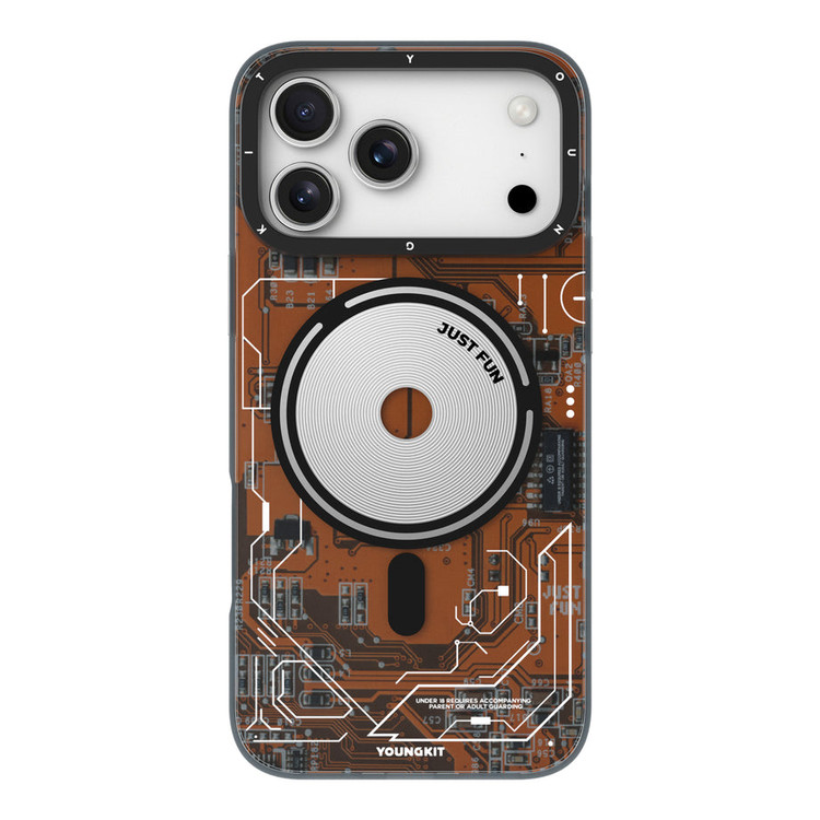 قاب یانگ کیت تکنولوژی Youngkit Technology Futuristic Circuit Upgraded Anti-Drop Impact Series Iphone (GN596)