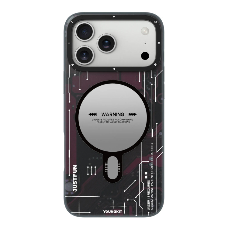 قاب یانگ کیت تکنولوژی Youngkit Technology Futuristic Circuit Upgraded Anti-Drop Impact Series Iphone (GN596)