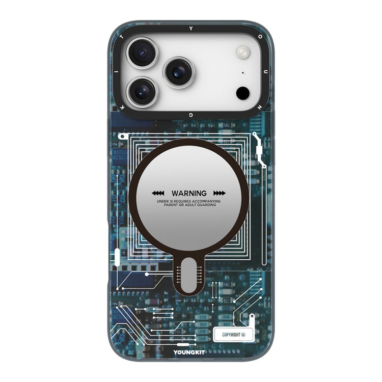 قاب یانگ کیت تکنولوژی Youngkit Technology Futuristic Circuit Upgraded Anti-Drop Impact Series Iphone (GN596)