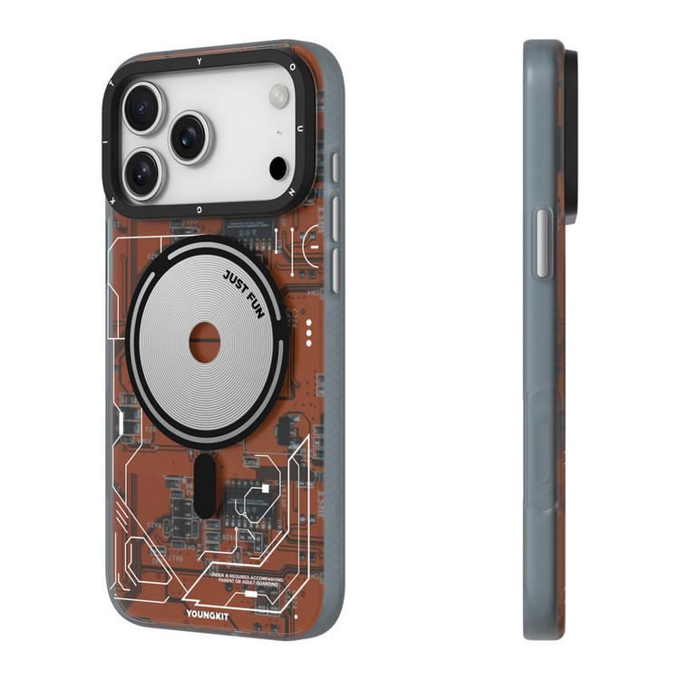 قاب یانگ کیت تکنولوژی Youngkit Technology Futuristic Circuit Upgraded Anti-Drop Impact Series Iphone (GN596)