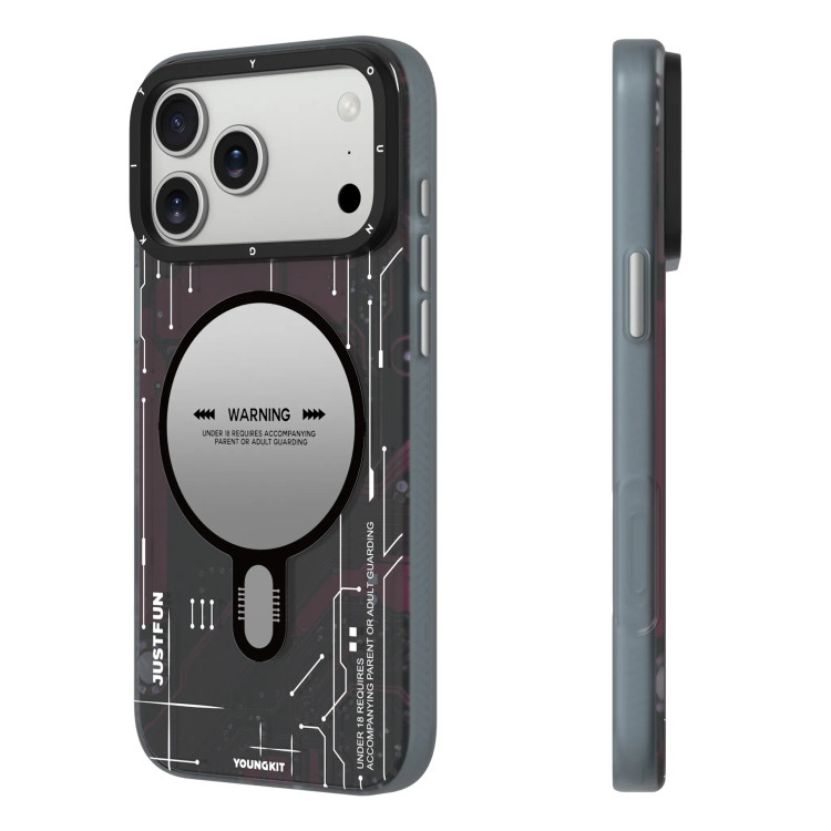 قاب یانگ کیت تکنولوژی Youngkit Technology Futuristic Circuit Upgraded Anti-Drop Impact Series Iphone (GN596)