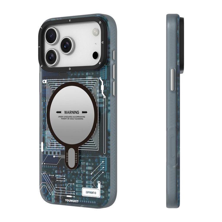 قاب یانگ کیت تکنولوژی Youngkit Technology Futuristic Circuit Upgraded Anti-Drop Impact Series Iphone (GN596)
