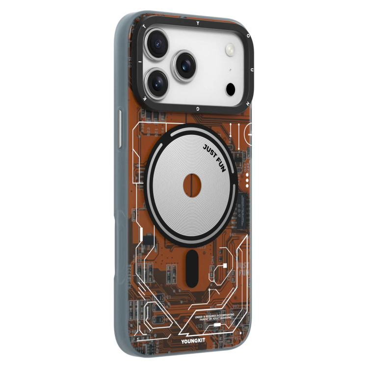 قاب یانگ کیت تکنولوژی Youngkit Technology Futuristic Circuit Upgraded Anti-Drop Impact Series Iphone (GN596)
