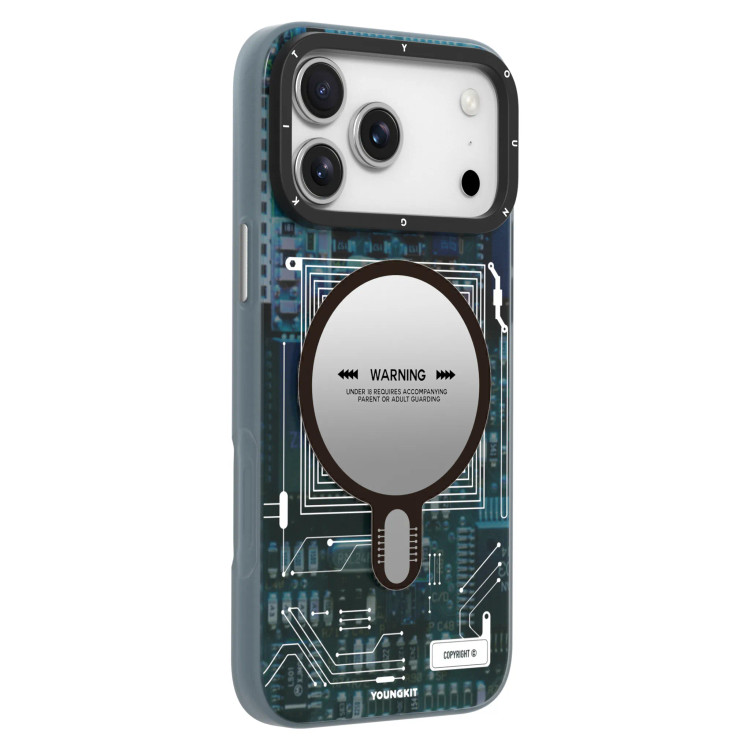قاب یانگ کیت تکنولوژی Youngkit Technology Futuristic Circuit Upgraded Anti-Drop Impact Series Iphone (GN596)