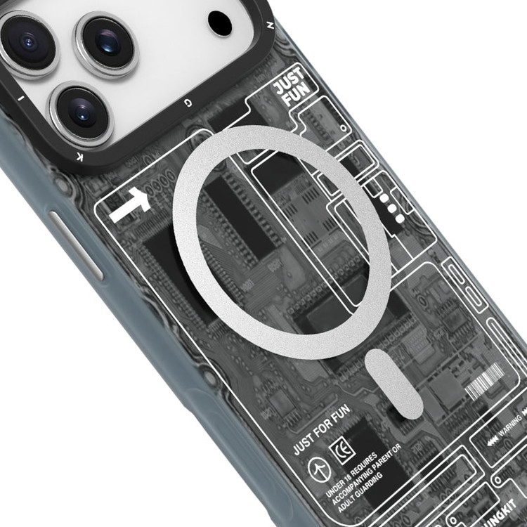 قاب یانگ کیت تکنولوژی Youngkit Technology Futuristic Circuit Upgraded Anti-Drop Impact Series Iphone (GN596)
