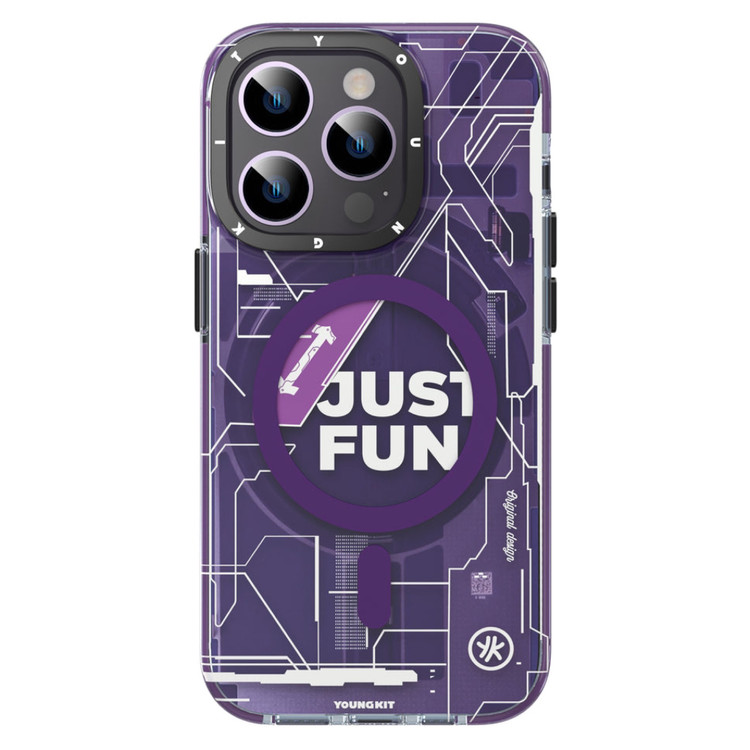 قاب یانگ کیت تکنولوژی Youngkit Technology Futuristic Circuit Upgraded Anti-Drop Impact Series Iphone (GN596)