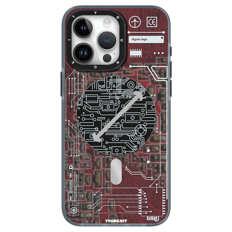 قاب یانگ کیت تکنولوژی Youngkit Technology Futuristic Circuit Upgraded Anti-Drop Impact Series Iphone (GN596)