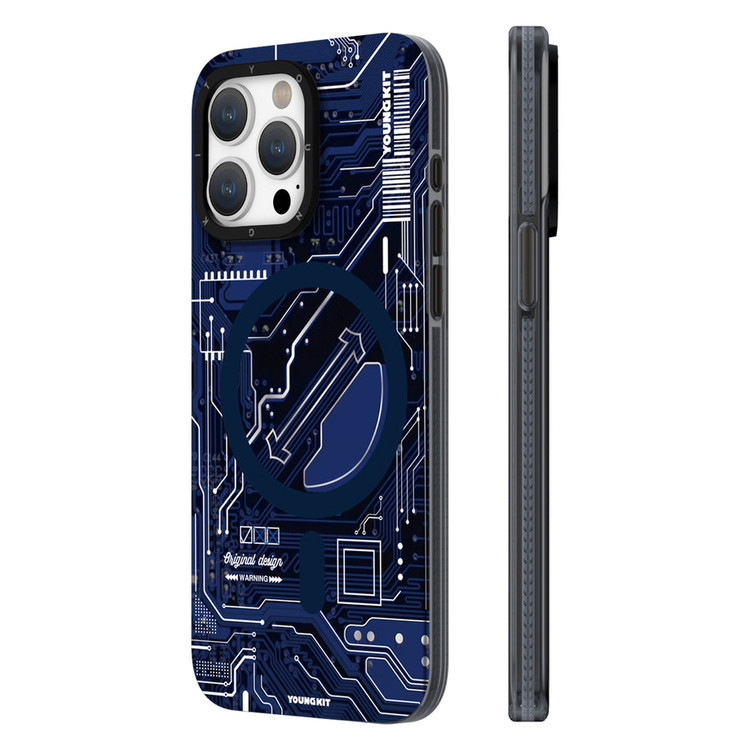 قاب یانگ کیت تکنولوژی Youngkit Technology Futuristic Circuit Upgraded Anti-Drop Impact Series Iphone (GN596)