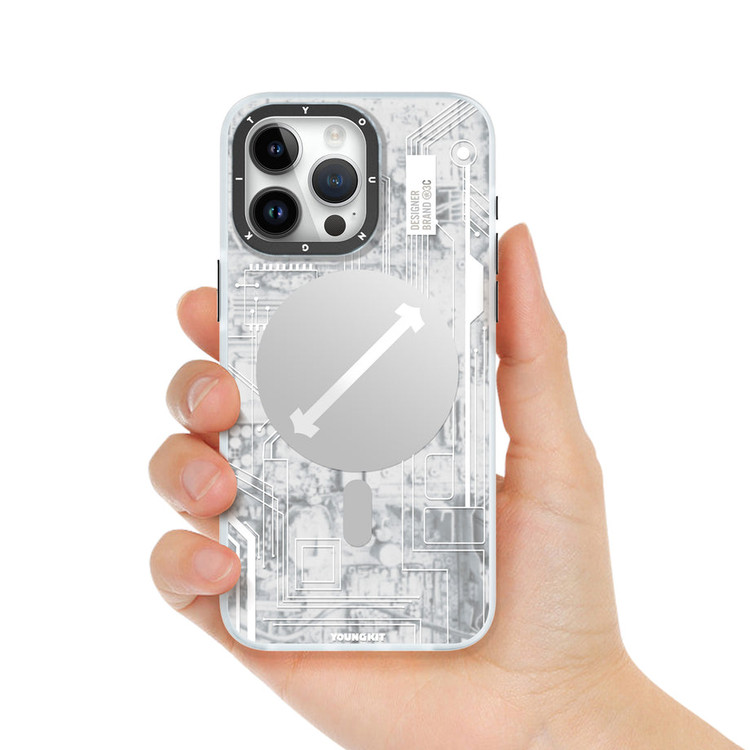 قاب یانگ کیت تکنولوژی Youngkit Technology Futuristic Circuit Upgraded Anti-Drop Impact Series Iphone (GN596)