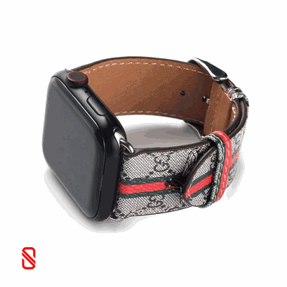 بند اپل واچ چرم گوچی Gucci زنبور (GN608)