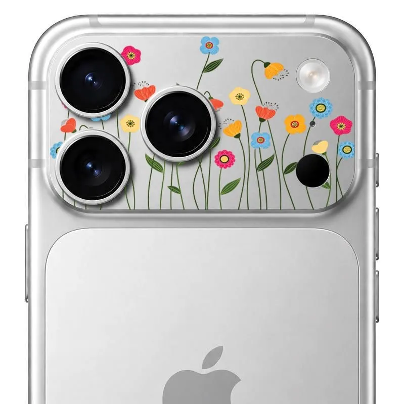 محافظ دور لنز طرح گل ها بلو Blueo Invisible Shock-Resistant Lens Protection (GN616)