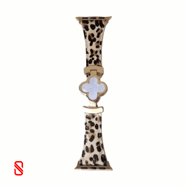 بند اپل واچ پلنگی Van Cleef ون کلیف (GN624)