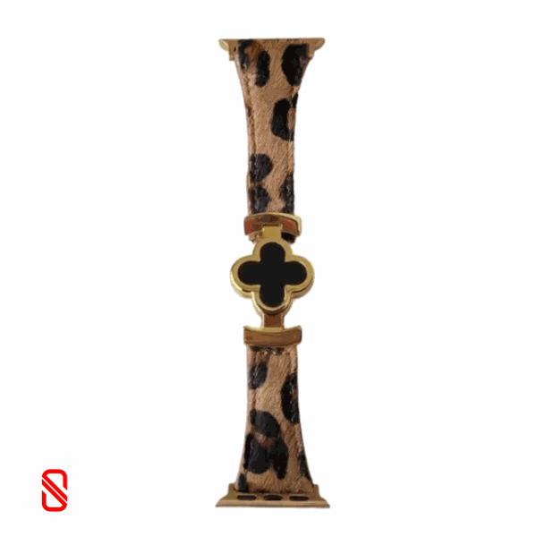 بند اپل واچ پلنگی Van Cleef ون کلیف (GN624)
