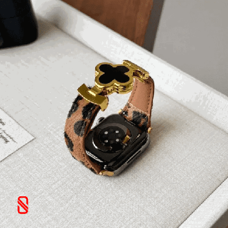 بند اپل واچ پلنگی Van Cleef ون کلیف (GN624)