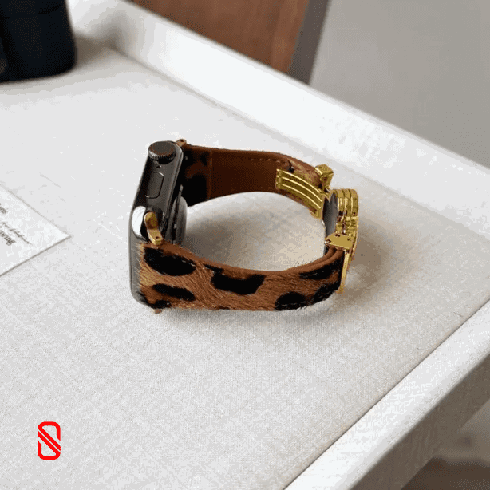 بند اپل واچ پلنگی Van Cleef ون کلیف (GN624)