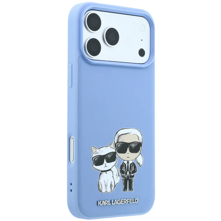 قاب کارل لاگرفلد Karl Lagerfel Smooth MagSafe PU Karl & Choupette Bodies Sketch (GN632)