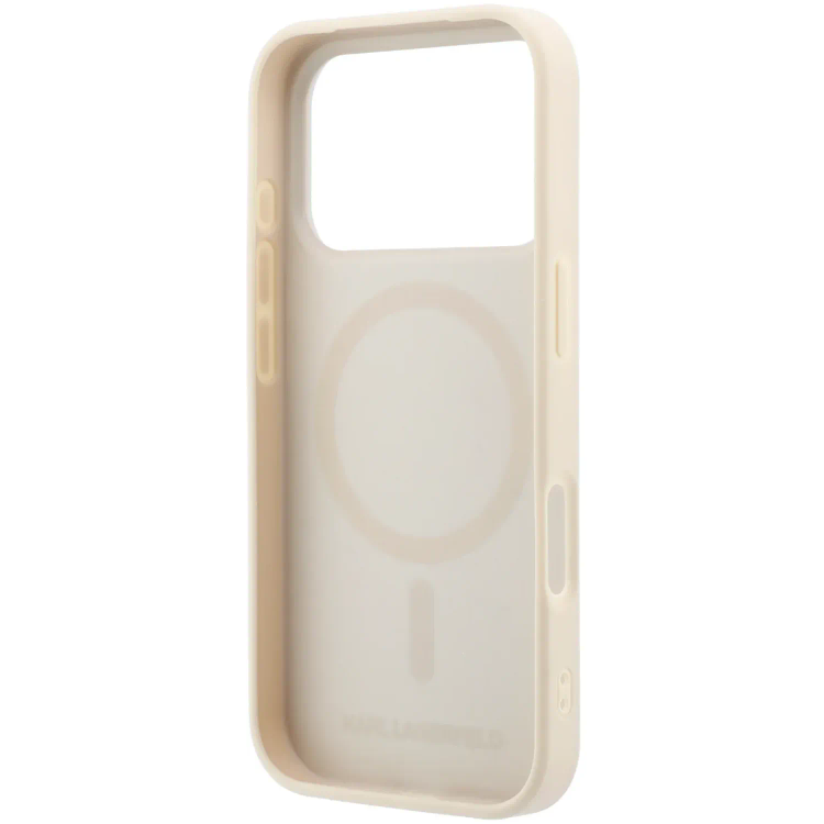 قاب کارل لاگرفلد Karl Lagerfel Smooth MagSafe PU Karl & Choupette Bodies Sketch (GN632)
