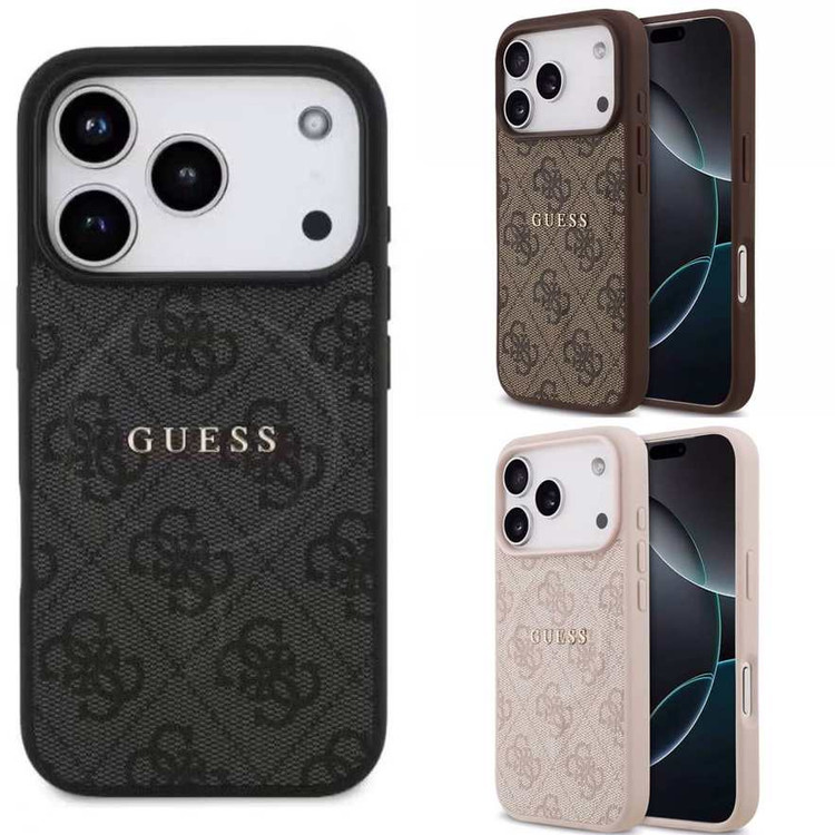 قاب Guess 4G Ring Classic Logo With MagSafe Iphone (GN636)