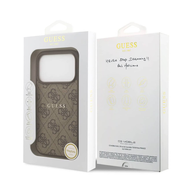 قاب Guess 4G Ring Classic Logo With MagSafe Iphone (GN636)