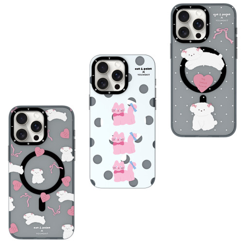 قاب Youngkit یانگ کیت Cat&Point Sweet Atmosphere Magsafe Series آیفون Iphone (GN647)