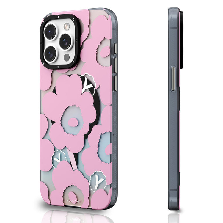قاب Youngkit یانگ کیت Color Changing Floral Magsafe Series Iphone (GN658)