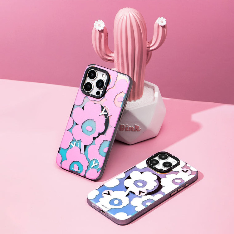 قاب Youngkit یانگ کیت Color Changing Floral Magsafe Series Iphone (GN658)