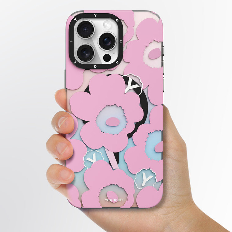 قاب Youngkit یانگ کیت Color Changing Floral Magsafe Series Iphone (GN658)