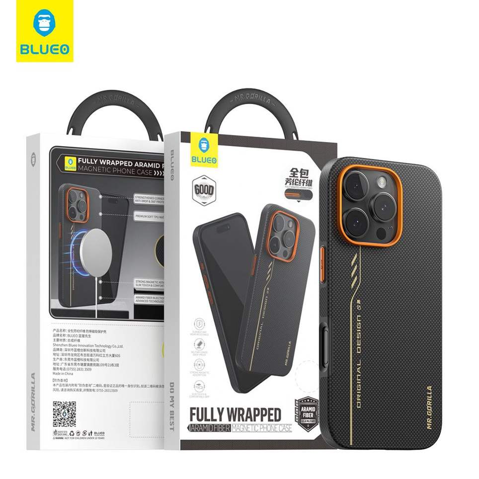 قاب Blueo بلو FullY WRAPPED Armid Fiber Case آیفون (GN661)