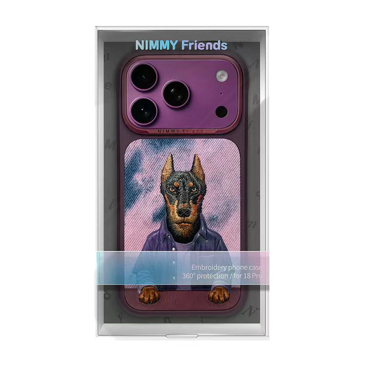 قاب Nimmy نیمی Gentle Pets Series آیفون سری 17 & 18 (GN662)