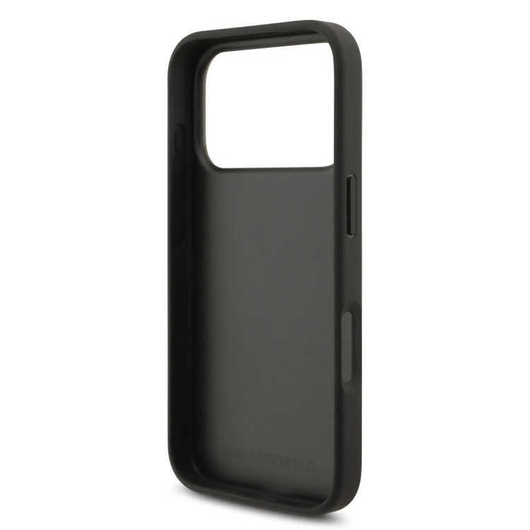 قاب کارل لاگرفلد Karl Lagerfeld نوشته برجسته Iphone سری 17 (GN667)
