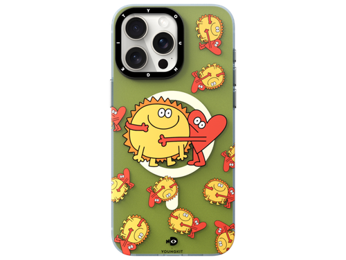قاب Youngkit یانگ کیت Green Nina Canvas Of Joy Magsafe Series iphone (GN678)