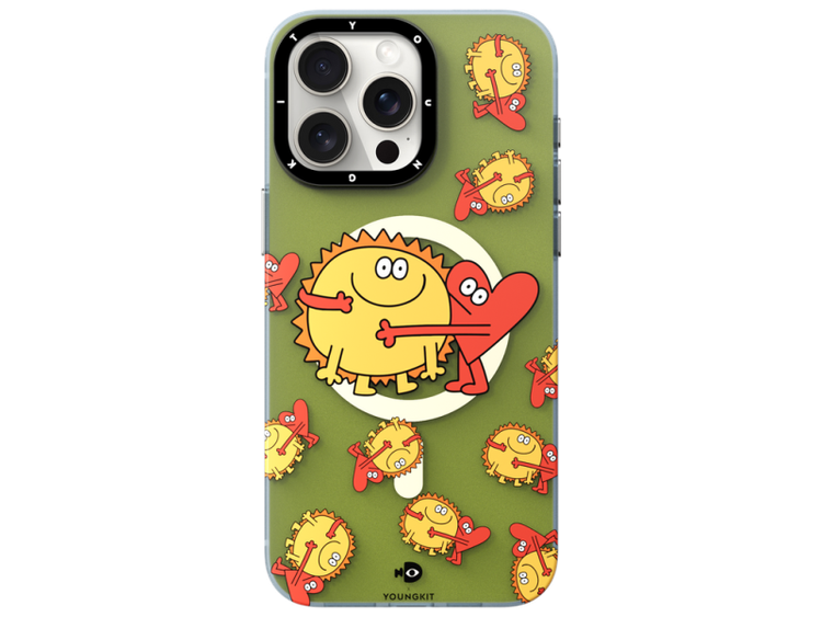 قاب Youngkit یانگ کیت Green Nina Canvas Of Joy Magsafe Series iphone (GN678)