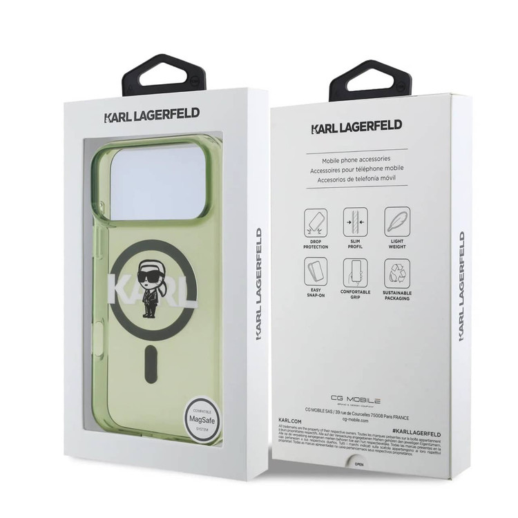 قاب کارل لاگرفلد Karl Lagerfeld شماره 4 سری Iphone 17 (GN680)