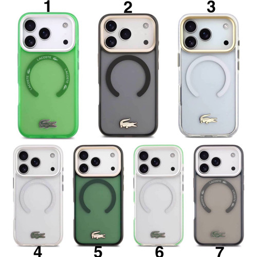قاب لاکست Lacoste شماره 2 Iphone سری 17 (GN696)