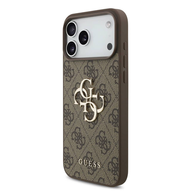 قاب Guess گس طرح دار دو لوگو بزرگ Iphone سری 17 (GN715)