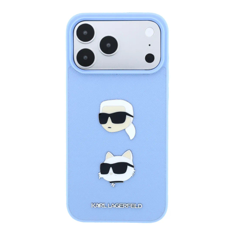 قاب کارل لاگرفلد Karl Lagerfeld با گربه Iphone سری 17 & 18 (GN716)