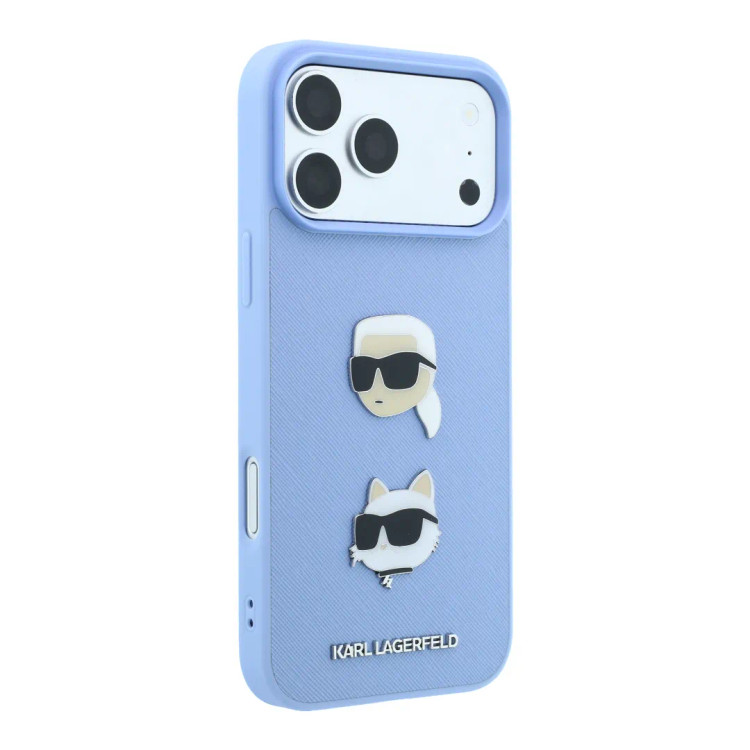 قاب کارل لاگرفلد Karl Lagerfeld با گربه Iphone سری 17 & 18 (GN716)