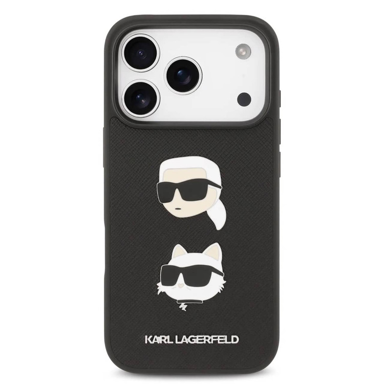 قاب کارل لاگرفلد Karl Lagerfeld با گربه Iphone سری 17 & 18 (GN716)