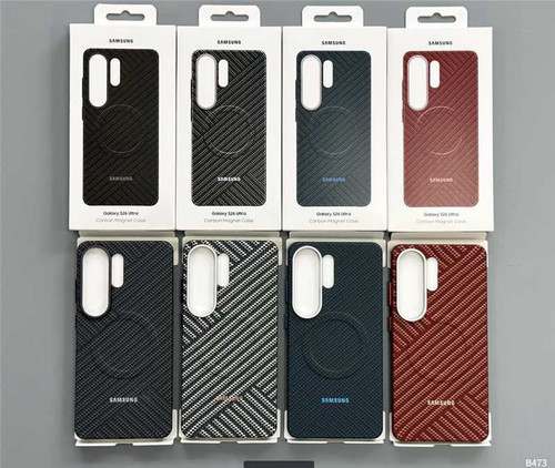 قاب فیبر کربن با مگ سیف سامسونگ Fiber Carbon Magnetic Case Samsung (GN721)