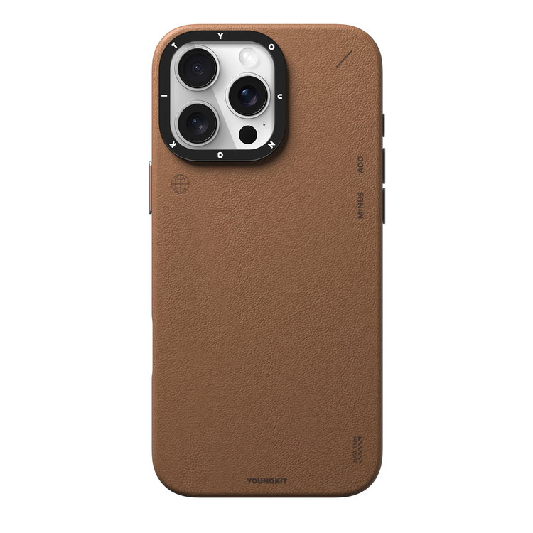 قاب یانگ کیت Youngkit Simple Matte Leather Case Magsafe Iphone (GN735)