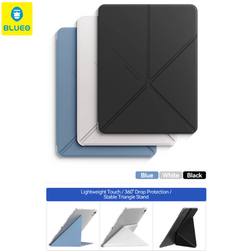 قاب آیپد بلو Blueo Skin-Friendly Foldable Stand Protective Case For IPad (GN739)