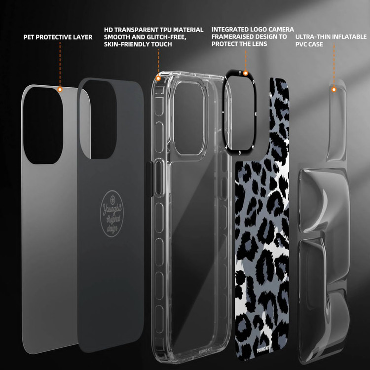 قاب Youngkit یانگ کیت Leopard Series Iphone (GN760)
