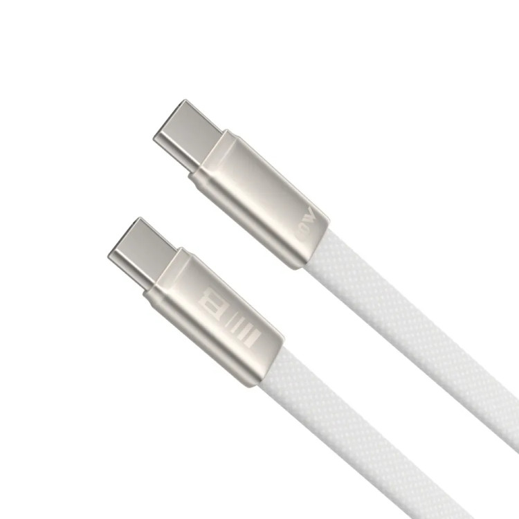 کابل شارژ بلو Type-C به Blueo Slim Flat Braided Fast Charging Cable Type-C (GN779)