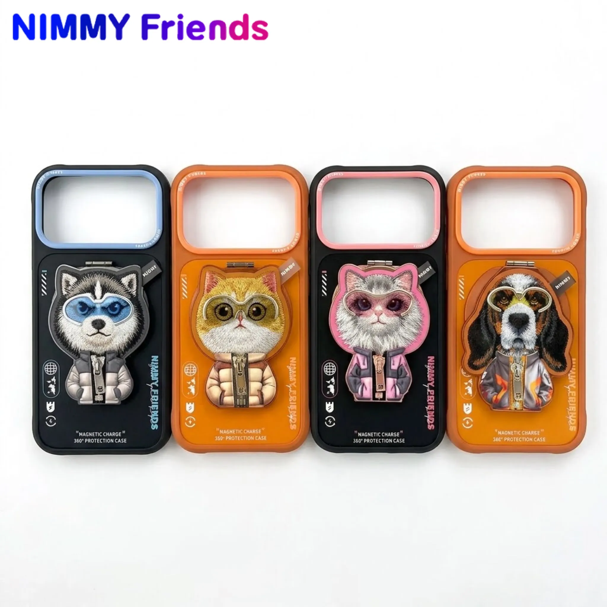 قاب نیمی با استند Nimmy Cool & Cute Case Series 2 سری 17 (GN788)